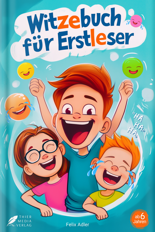 Witzebuch für Erstleser - Kinderwitze zum Lesenlernen